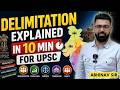 Delimitation Explained in 10 Min for UPSC | Abhinav Sir | Best UPSC Coaching | 9700796000