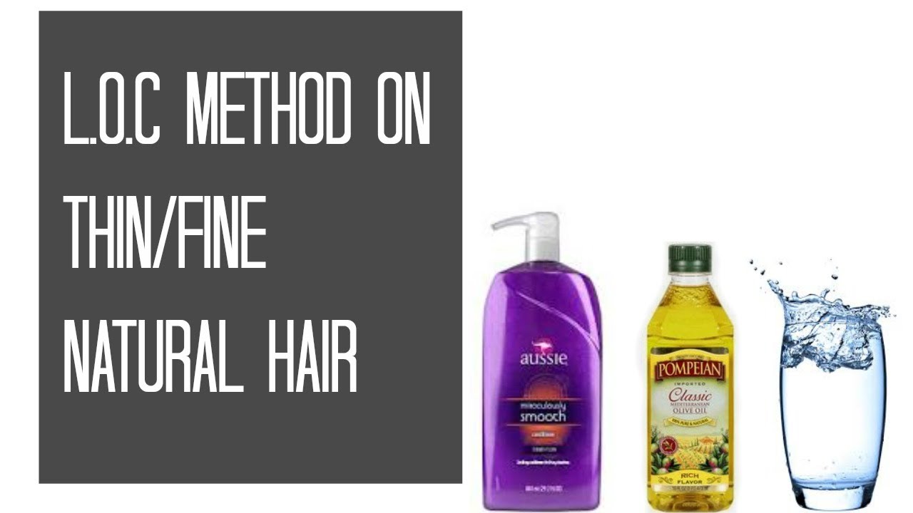 LOC Method On Thin Fine Natural Hair Afro Khadisiac Inspired