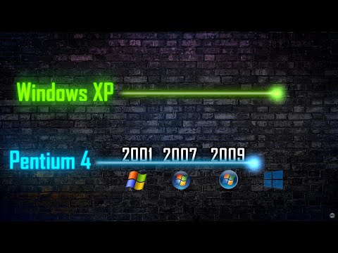 Windows XP vs Windows 10 @Pentium 4