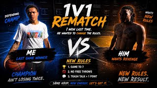 This was probably theeee most controversial 1v1 I have played ( Things got heated)