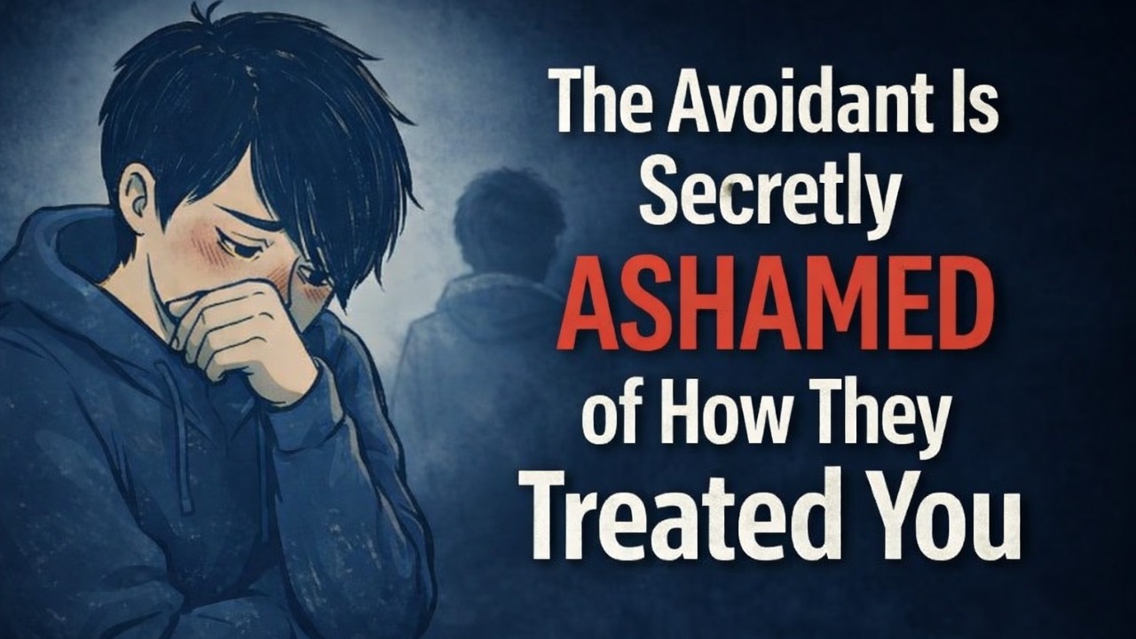 Человек с избегающим типом личности втайне стыдится того, как он с вами обращался.
