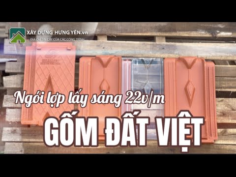 Ngói Lợp Lấy Sáng Dành Cho Ngói 22v/m Gốm Đất Việt | Ngói Lấy Sáng Thailand | Ngói Lấy Sáng 22v/m
