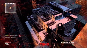 MW3 Glitches:On Top Of Secret Building On Overwatch