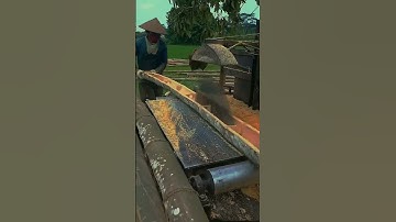 Bamboo cutting - a good tool can improve the efficiency of doing things