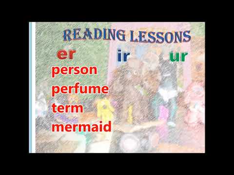 er ur ir Reading practice Reading lessons in English