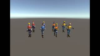 Stylized Female Miner 3D Model Animated & Customizable [Unity]
