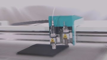 Packaging industry foam packaging cutting machine cutting video