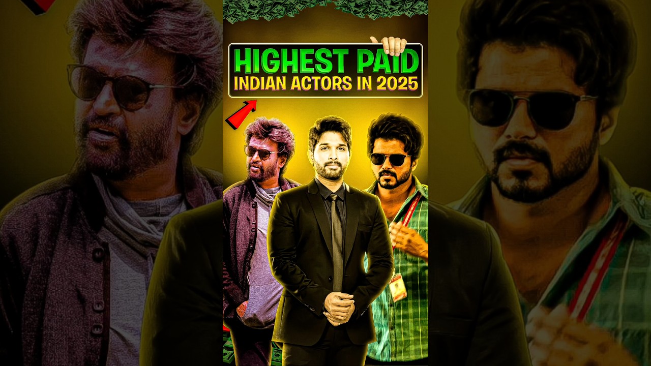 Highest Paid Indian Actors In 2025 😊 