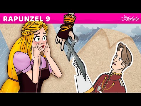 Rapunzel 9. Bölüm - Kağıt Prens Büyüsü - Adisebaba Masal Çizgi Film - Turkish Fairy Tales