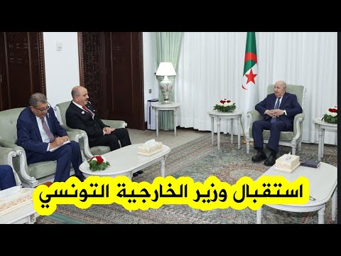 شاهداستقبال رئيس الجمهورية لوزير الشؤون الخارجية والهجرة والتونسيين محمد علي النفطي