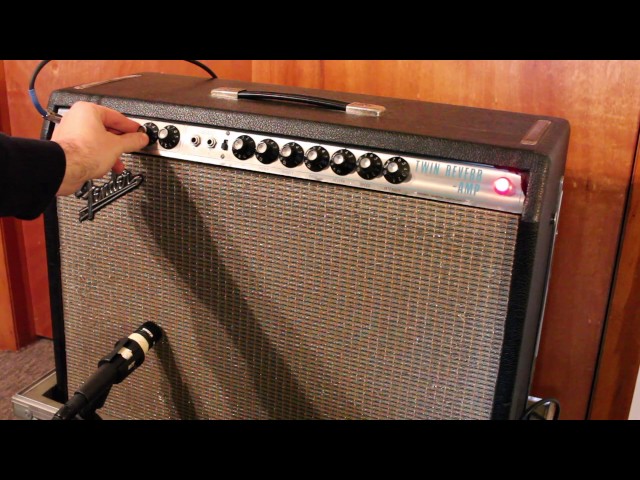 1970 Fender Twin Reverb Demo - YouTube