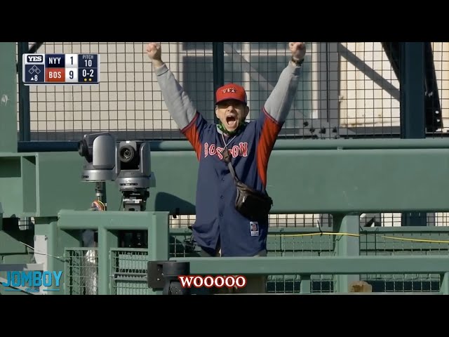 Fan breaks into Fenway and throws stuff on the field, a breakdown