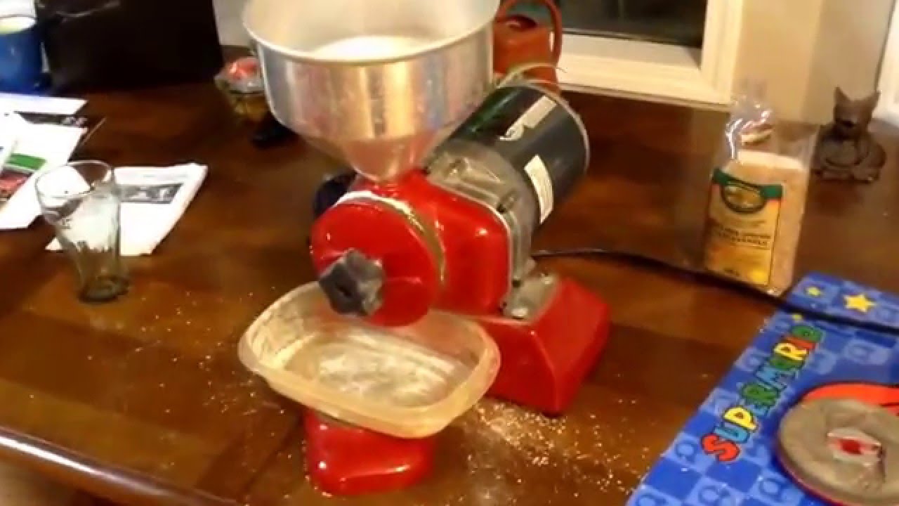 The MilRite Flour Mill tour and howto. YouTube