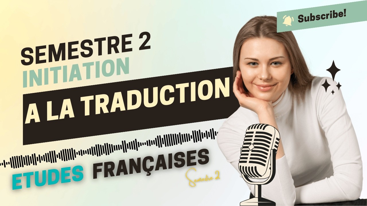 Initiation a la Traduction - Etudes Françaises