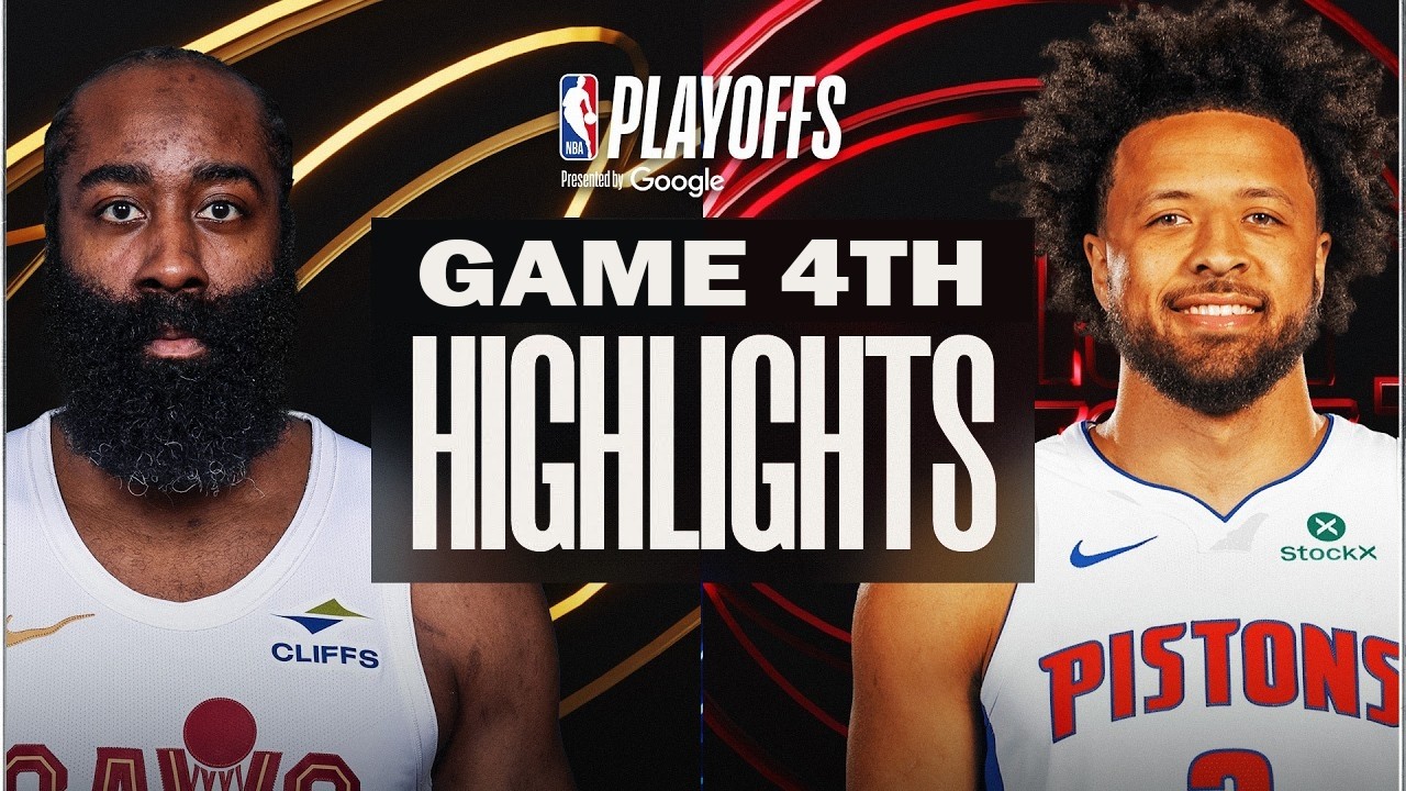 Detroit Pistons vs Cleveland Cavaliers Game 4th Highlights - May 7,2026 | NBA PLAYOFFS