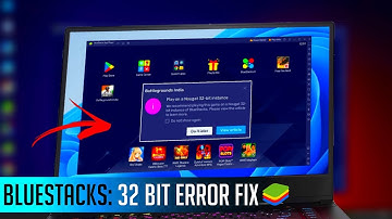 Play On a 32-bit instance Bluestacks 5 Error Solved | Bluestacks 5 Error Fix 2025