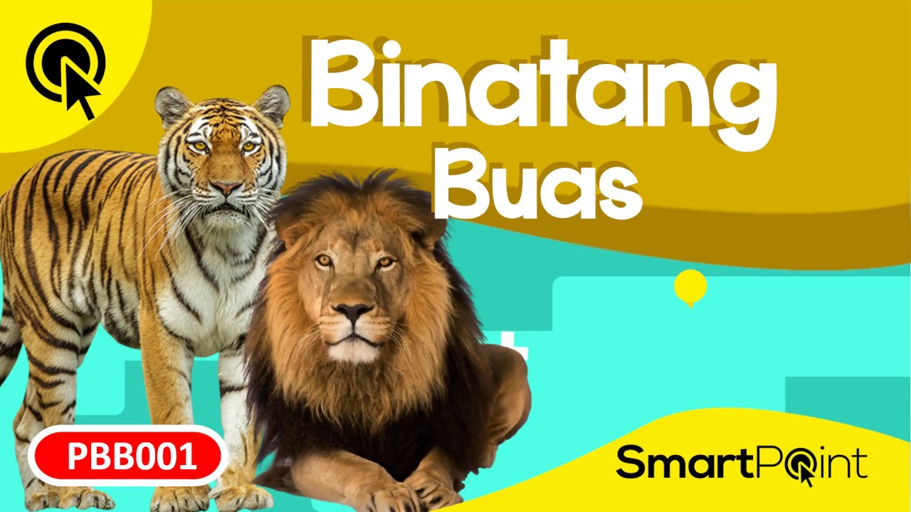 Inilah 6 Contoh Binatang  Buas  SmartPoint PBB001 YouTube