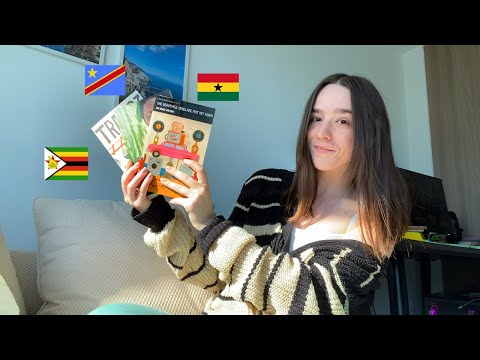 reading from 3 different countries🌍 around the world vlog
