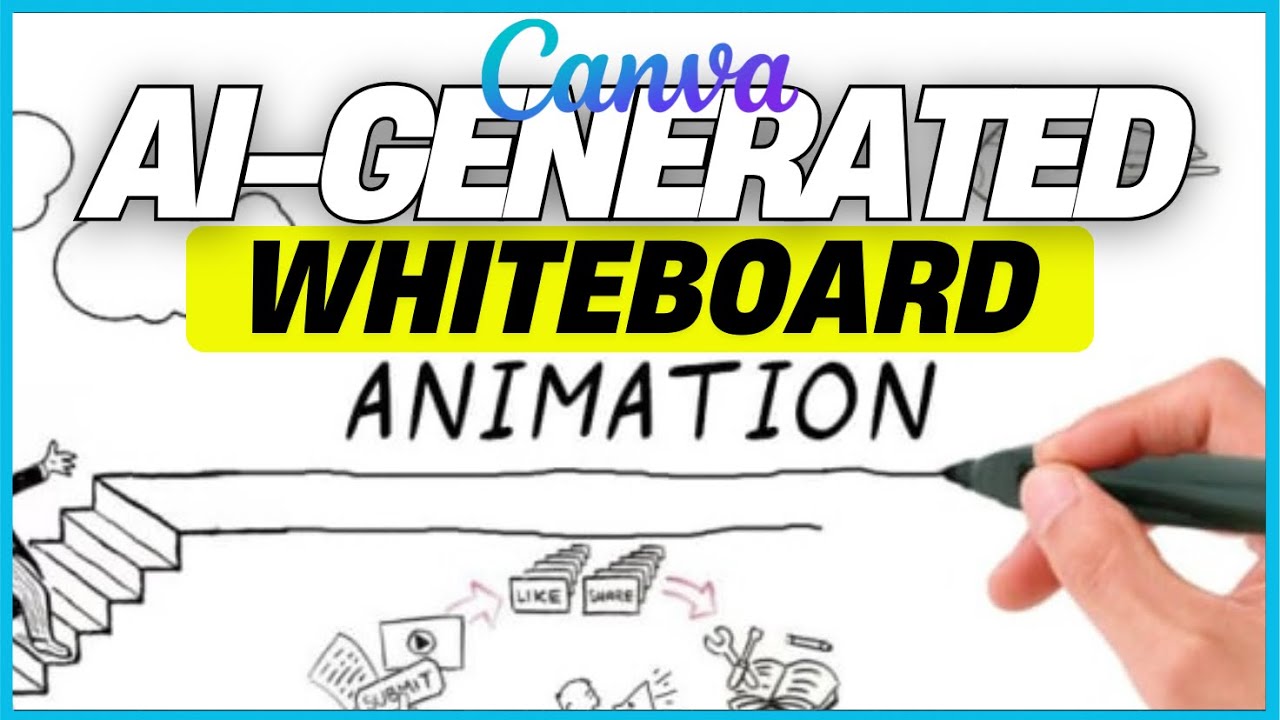 How to Create An AI-Generated WHITEBOARD Animation in Canva [FREE ...