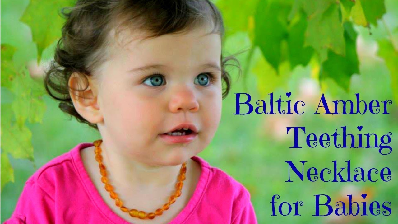 Baltic Amber Teething Necklace for Babies from MountainBaby.com