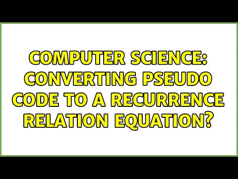Computer Science: Converting