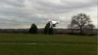 Testing the Quadframe gimbal on DJI Phantom