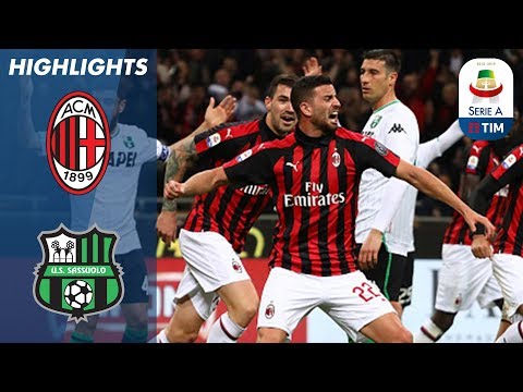 Milan 1-0 Sassuolo | Fuori Consigli: il Milan batte un Sassuolo in dieci  | Serie A
