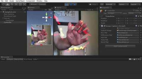 Unity3D Motion Detection