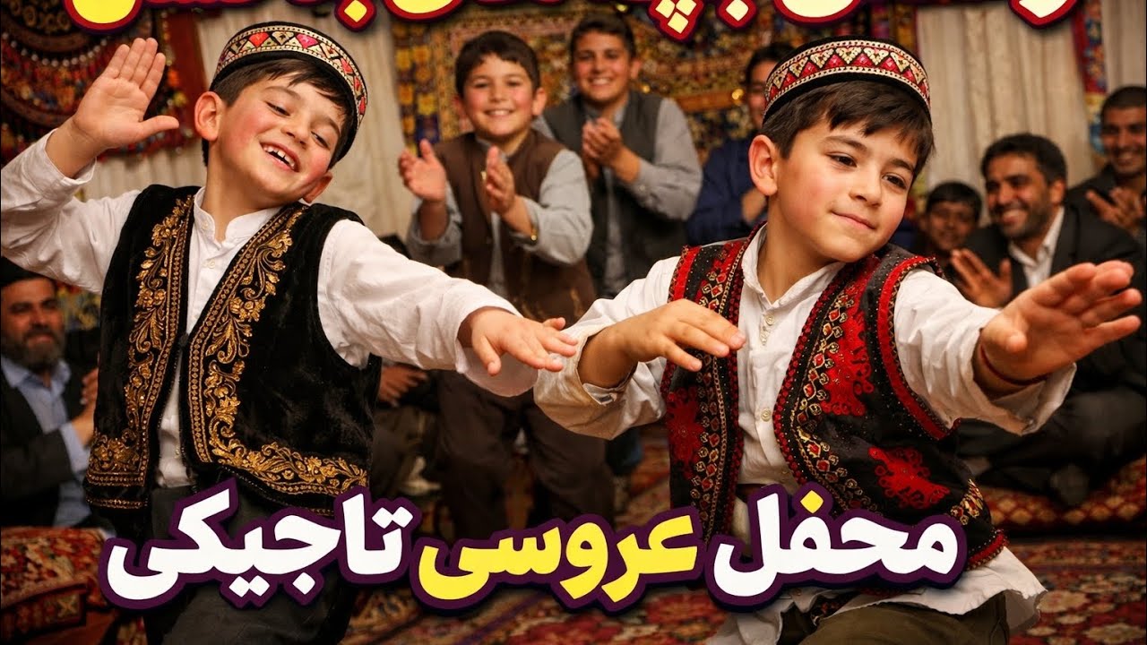 رقص زیبایی تاجیکی همراه آهنگ حفیظ عزیزی