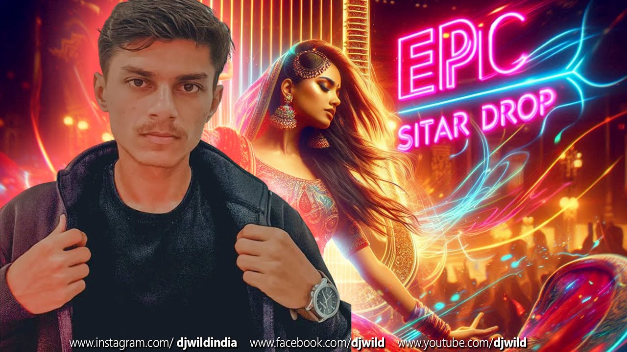 Epic Sitar Drop 🔥 | Indian Dance Beat x EDM Fusion | DJ Wild India