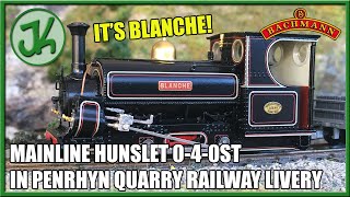 The best 009 loco yet?  Mainline Hunslet 'Blanche' in Penrhyn Quarry Railway Livery