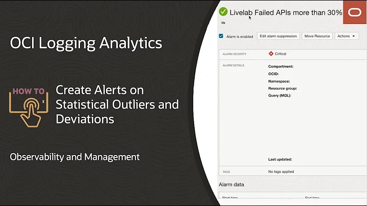 OCI Logging Analytics: How to create alerts on statistical outliers and deviations - DayDayNews