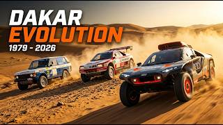 Dakar Rally Cars Evolution 1979-2026