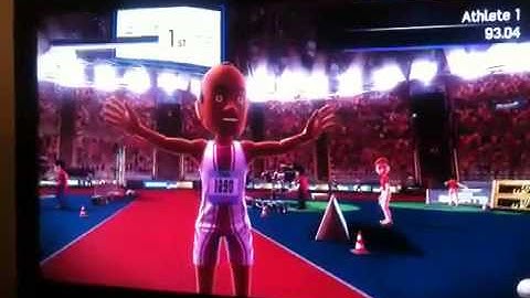 Kinect Sports Longest Javelin Throw EVER 120.52m Xbox 360
