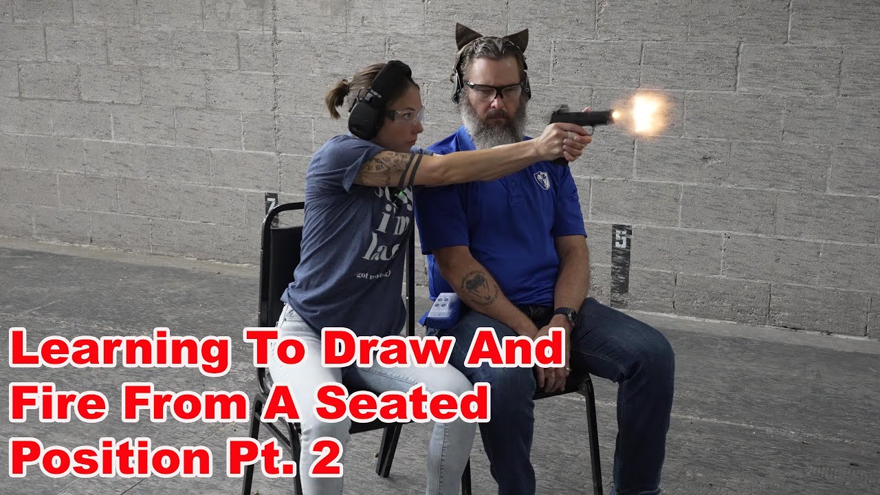 Learning To Draw And Fire From A Seated Position Pt. 2 - YouTube