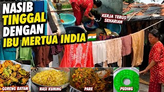 MENANTU INDONESIA DI INDIA 🇮🇳🇮🇩 || BEGINILAH REALITA TINGGAL DENGAN MERTUA INDIA DI DESA 
