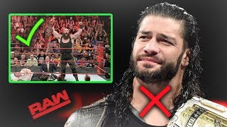 IS MR.MCMAHON READY TO GIVE UP ON ROMAN REIGNS AS THE TOP GUY? (WWE RAW)