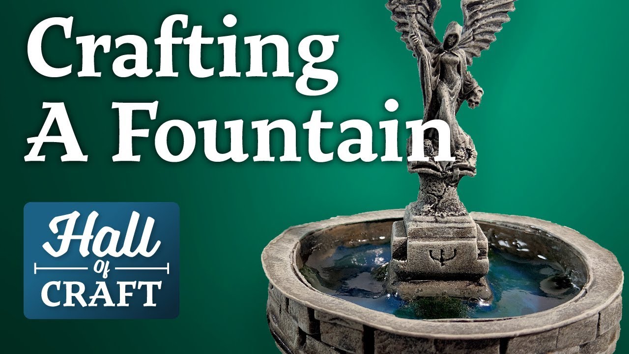 CRAFTING A STONE FOUNTAIN Hall Of Craft (EP16) YouTube