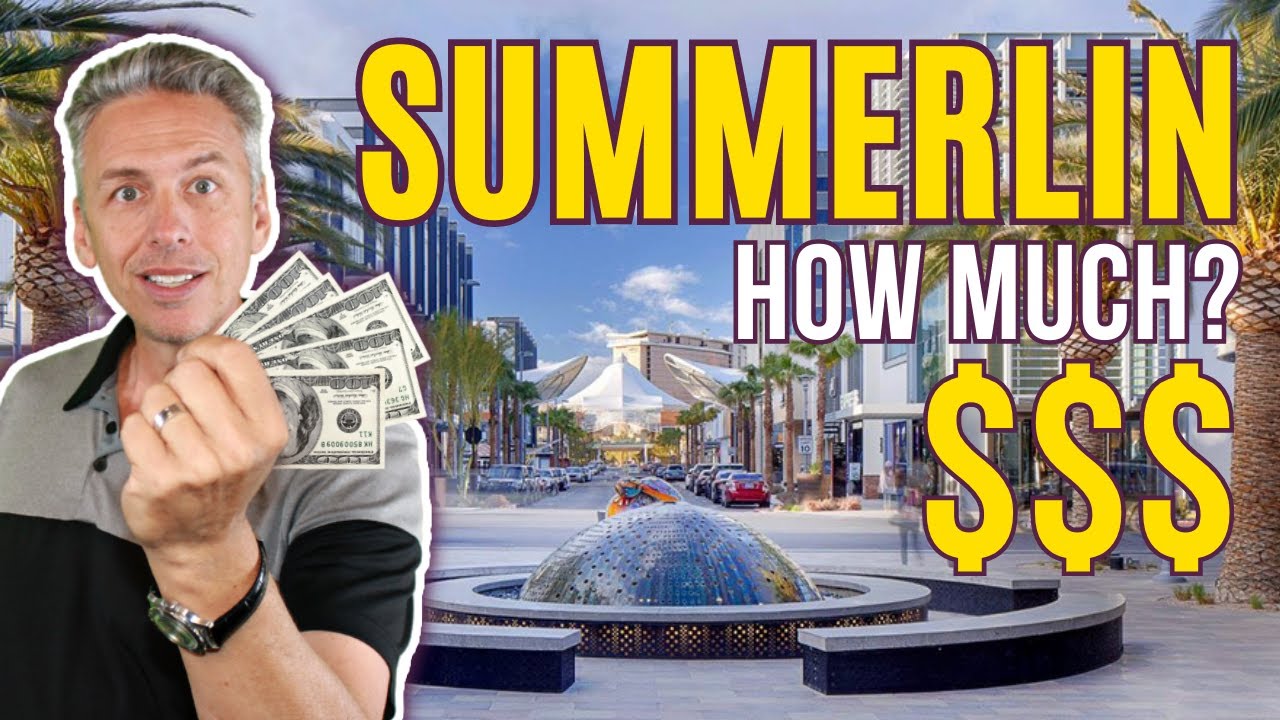 Cost of Living in Summerlin BREAKDOWN) REALTOR Call 📞702601