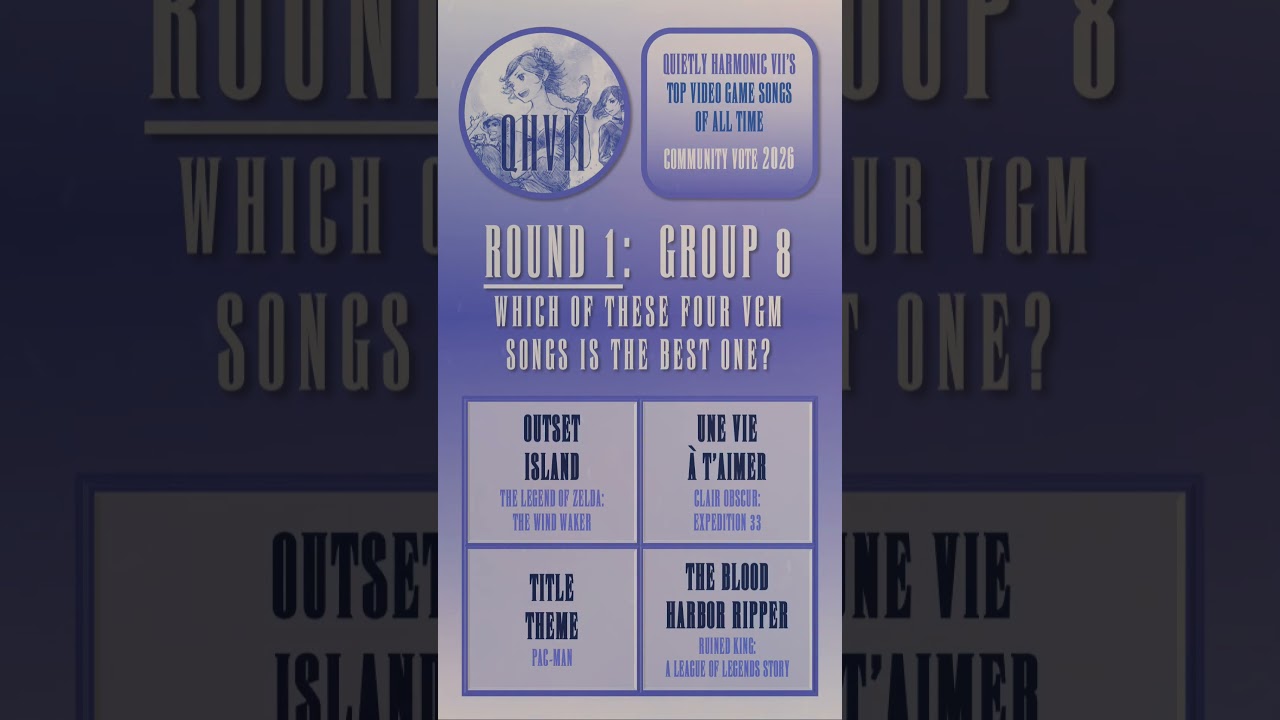 [VOTE] Best Video Game Music Song? 🎵 Round 1 Group 8 