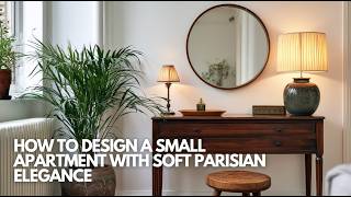 How to Design a Small Apartment with Soft Parisian Elegance screenshot 4