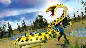 Angry Anaconda Attack 3D (by Tapinator Inc) Android Gameplay [HD]