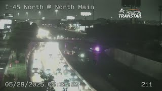 Deadly crash shuts down I-45 North near N. Main, Separate 18-Wheeler overturns on Grand Parkway