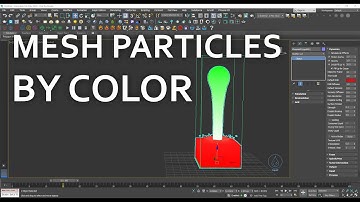 Mesh Particles based on their color - Chaos Phoenix 4.41.02 Nightly