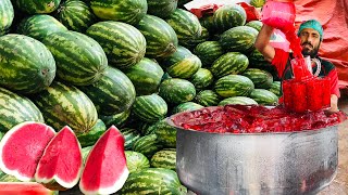 SUMMER WATERMELON JUICE RECIPE | Watermelon Experiment and Hack Juice | Fresh Fruit Juice Making