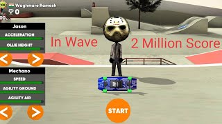 2 Million Score in The Wave, Jason & Mechano, Stickman Skate Battle screenshot 5