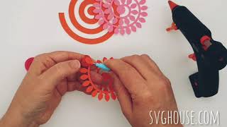 Download Free Rolled Paper Flower Svg With Fun Craft Tutorial