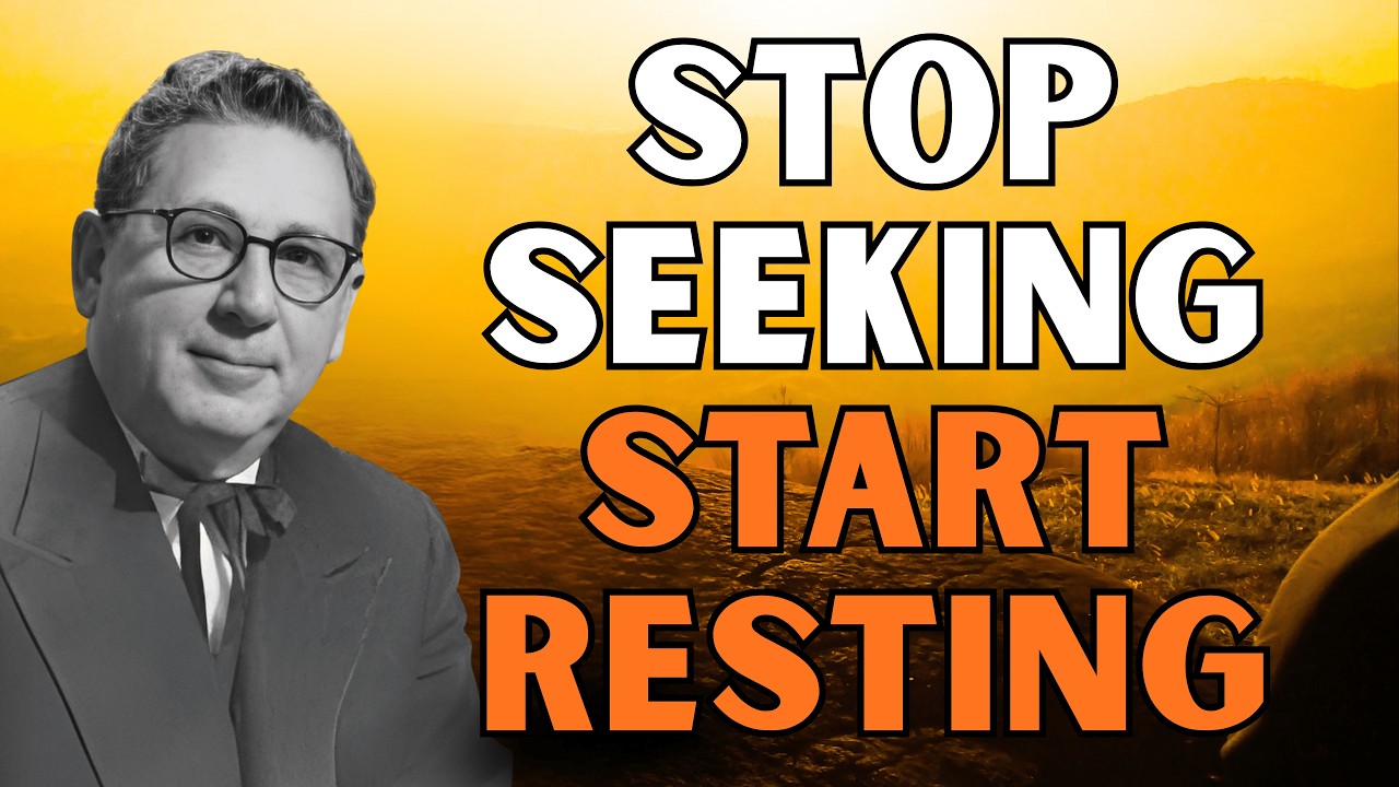 JOEL S GOLDSMITH: The End of STRIVING—Discover the SILENCE Where GRACE Takes Over