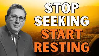 JOEL S GOLDSMITH: The End of STRIVING—Discover the SILENCE Where GRACE Takes Over