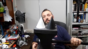 Making an EVA foam Spike or cone with 5mm foam for the Earthbreaker Hammer from Dungeons and Dragons